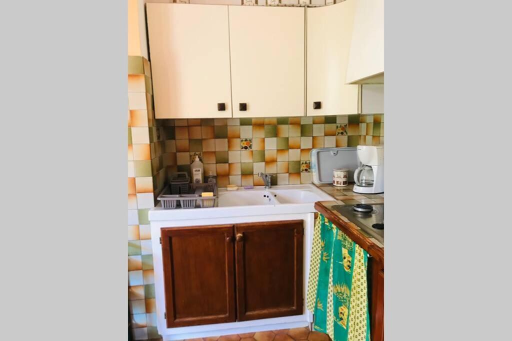 Maison De Village Vintage Avec Grand Jardin Elne Bagian luar foto